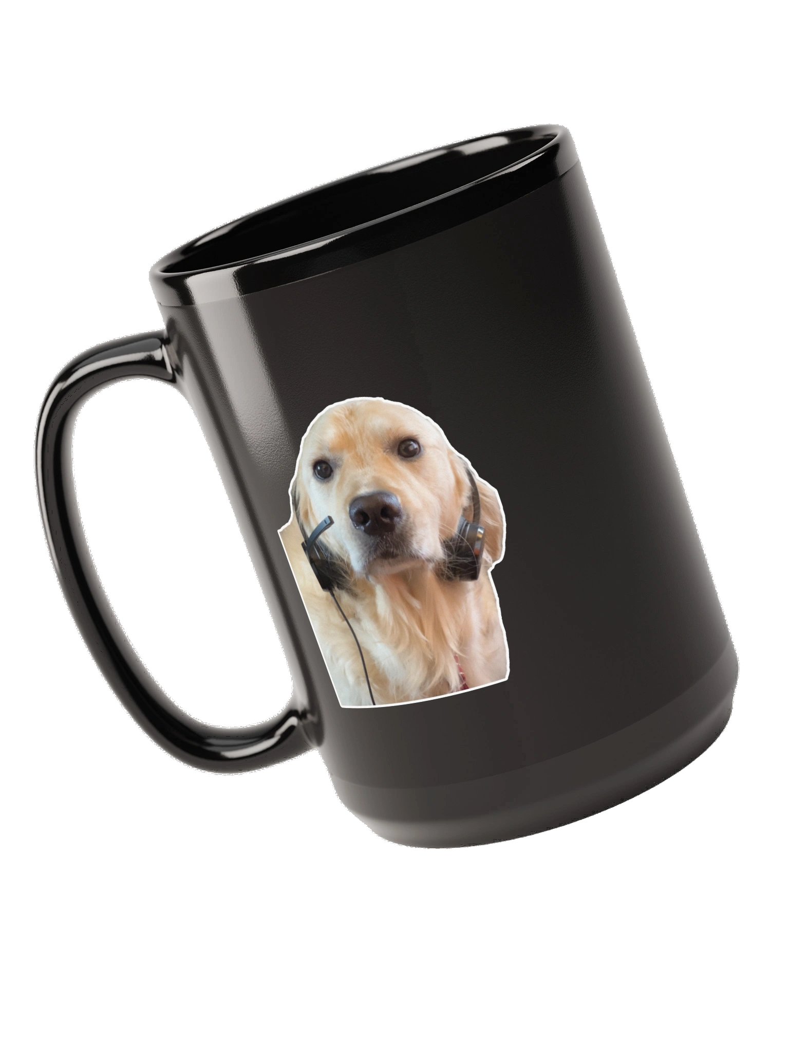 Rigatoni Black Coffee Mug (15 oz) product image (6)