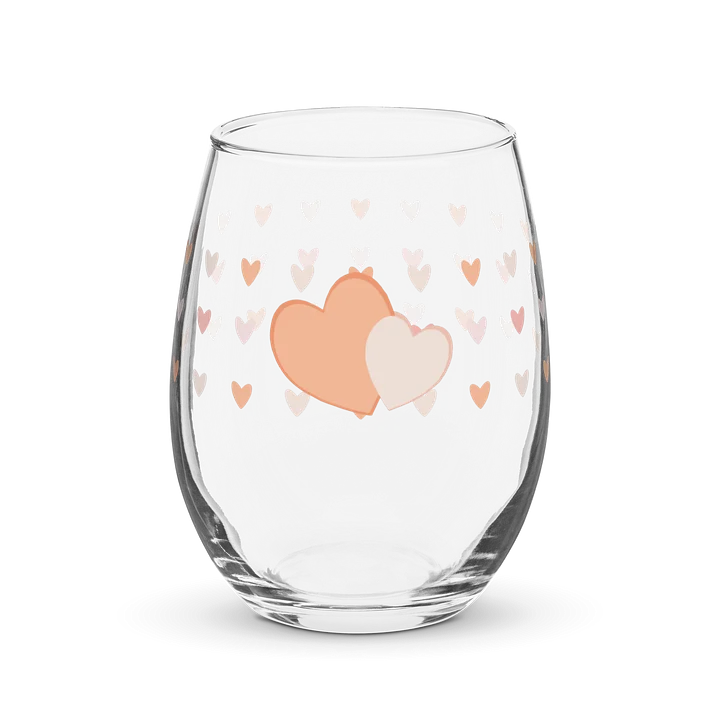 Simply Peachy Wine Glass - Peach Fuzz product image (1)