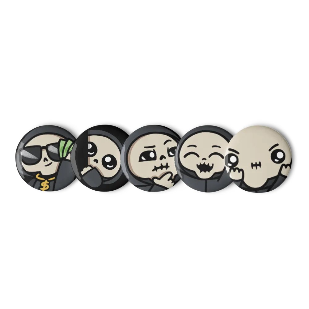 Skullboy Pin Set #2 product image (4)