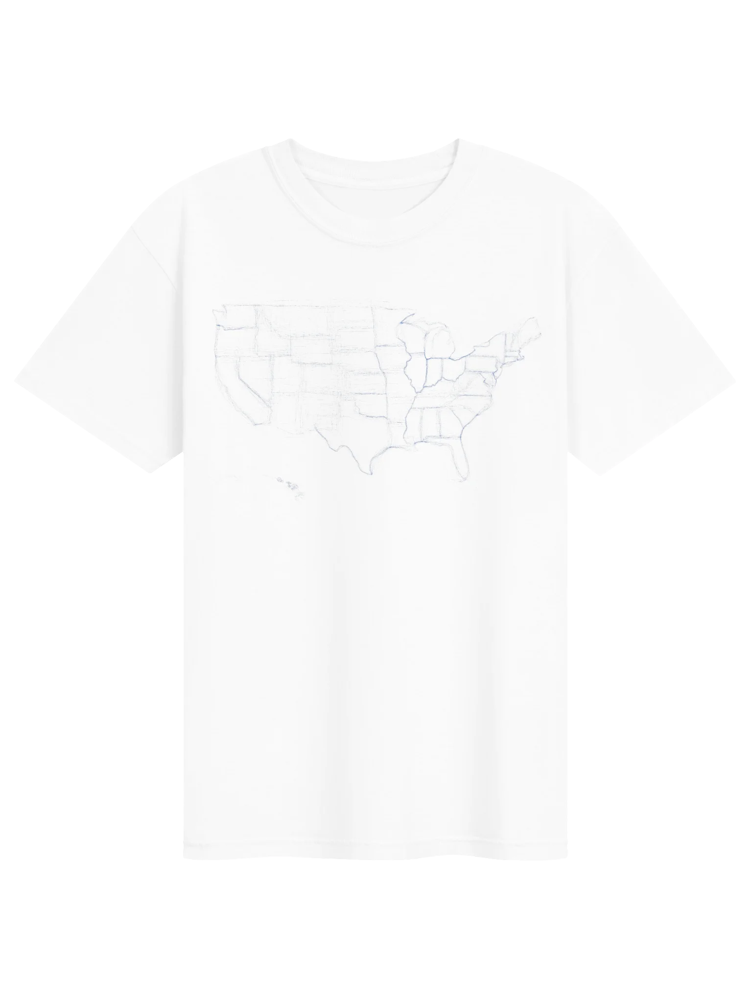 Tee - The Drawn US (2,500 drawings)