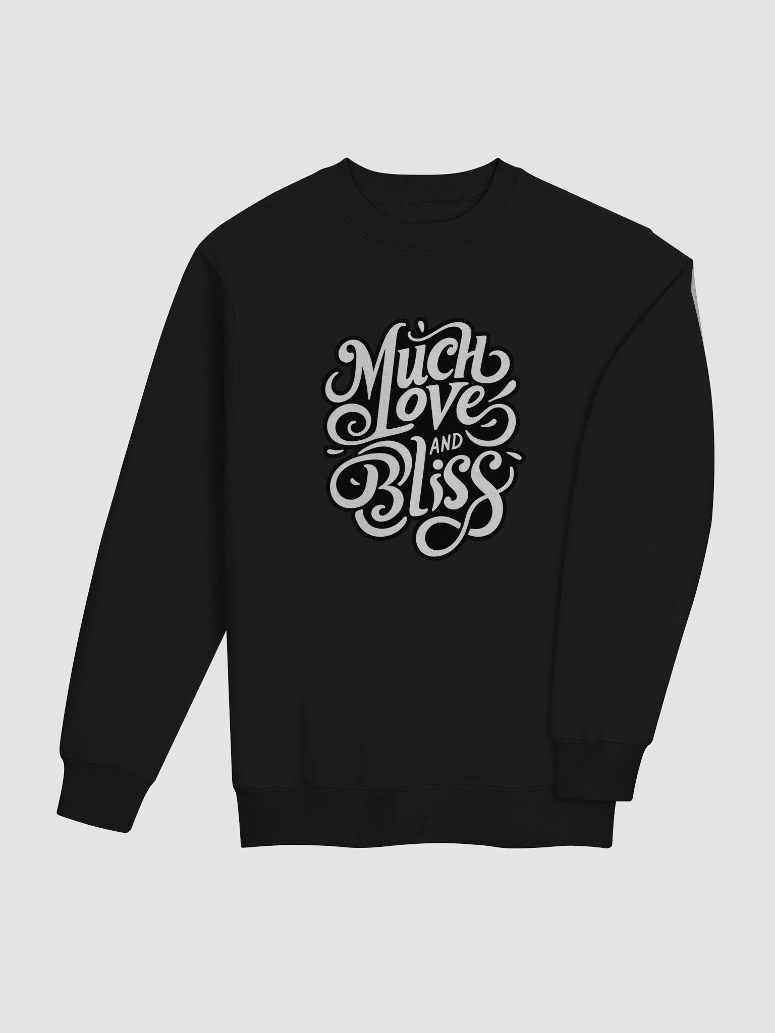 Premium Crewneck Sweatshirt - Much Love And Bliss product image (4)