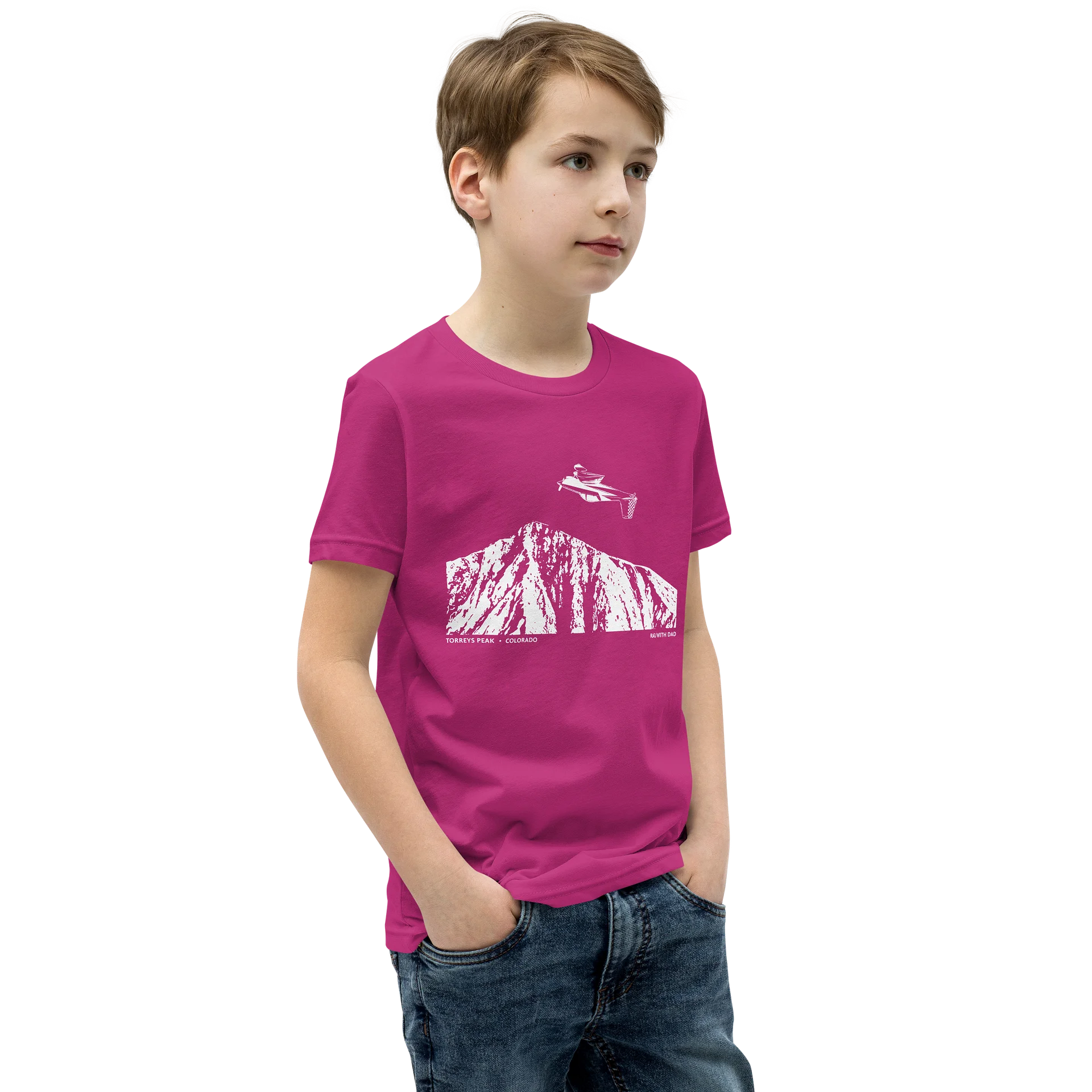 Torreys Peak Flyover Youth Tee product image (2)