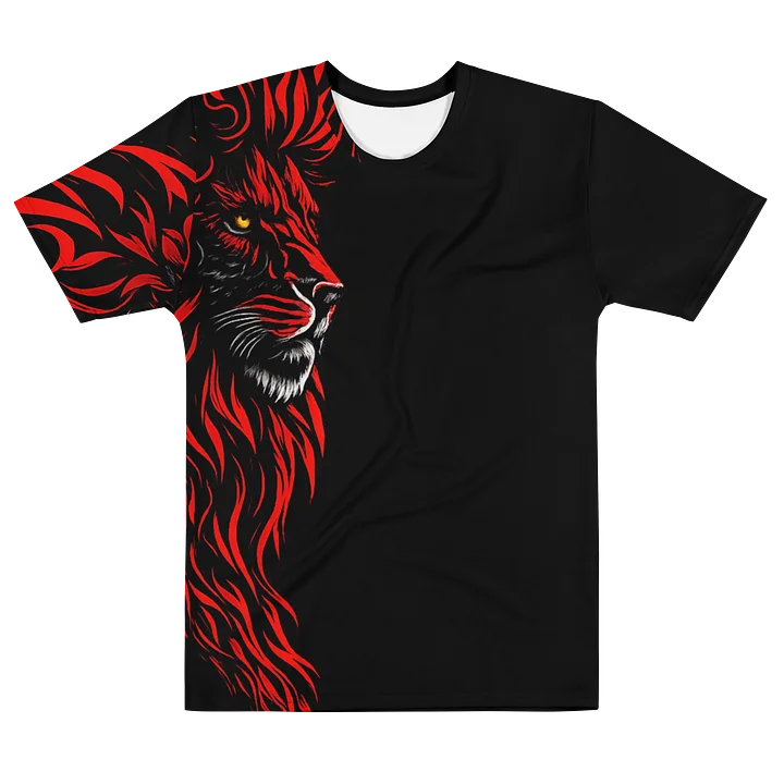 Red Mane Lion Graphic Tee product image (1)