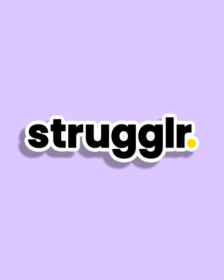 Strugglr Sticker product image (1)