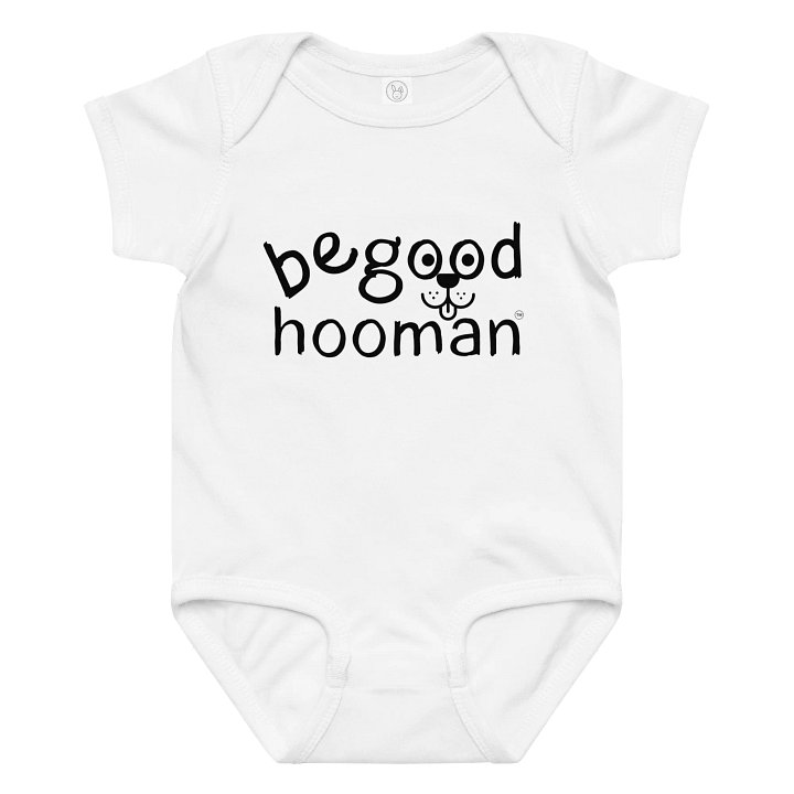 Cozy Cotton Rabbit Bodysuit (White) product image (1)