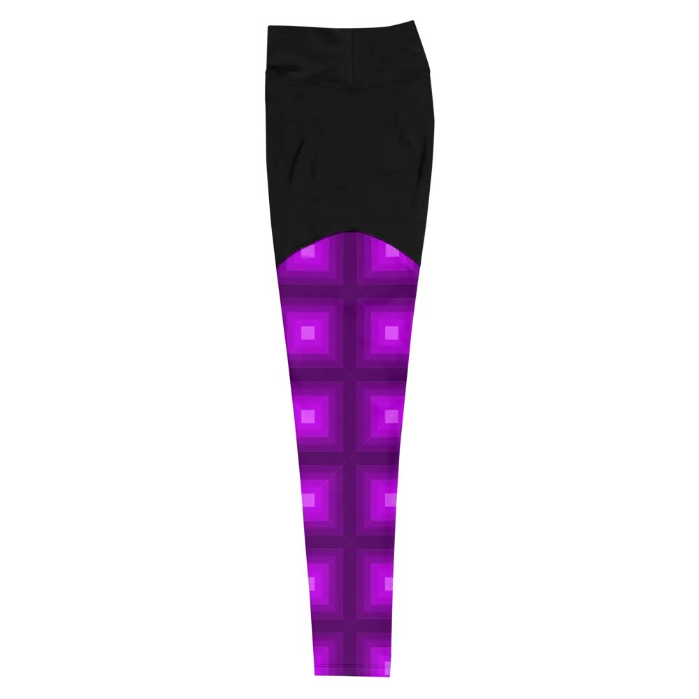 Purple 3D Gradient Squares product image (3)