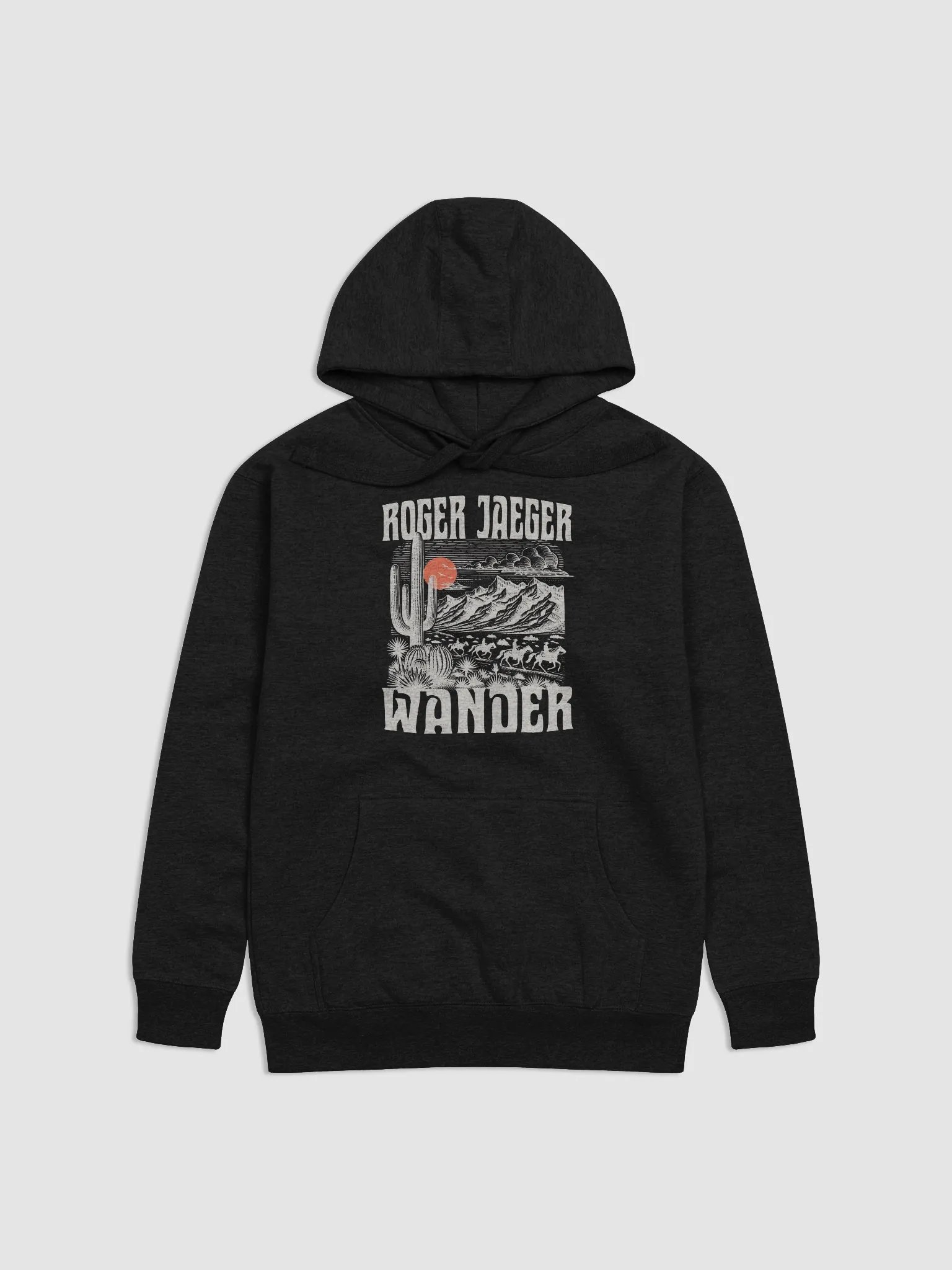 Wander - Black Hoodie product image (1)