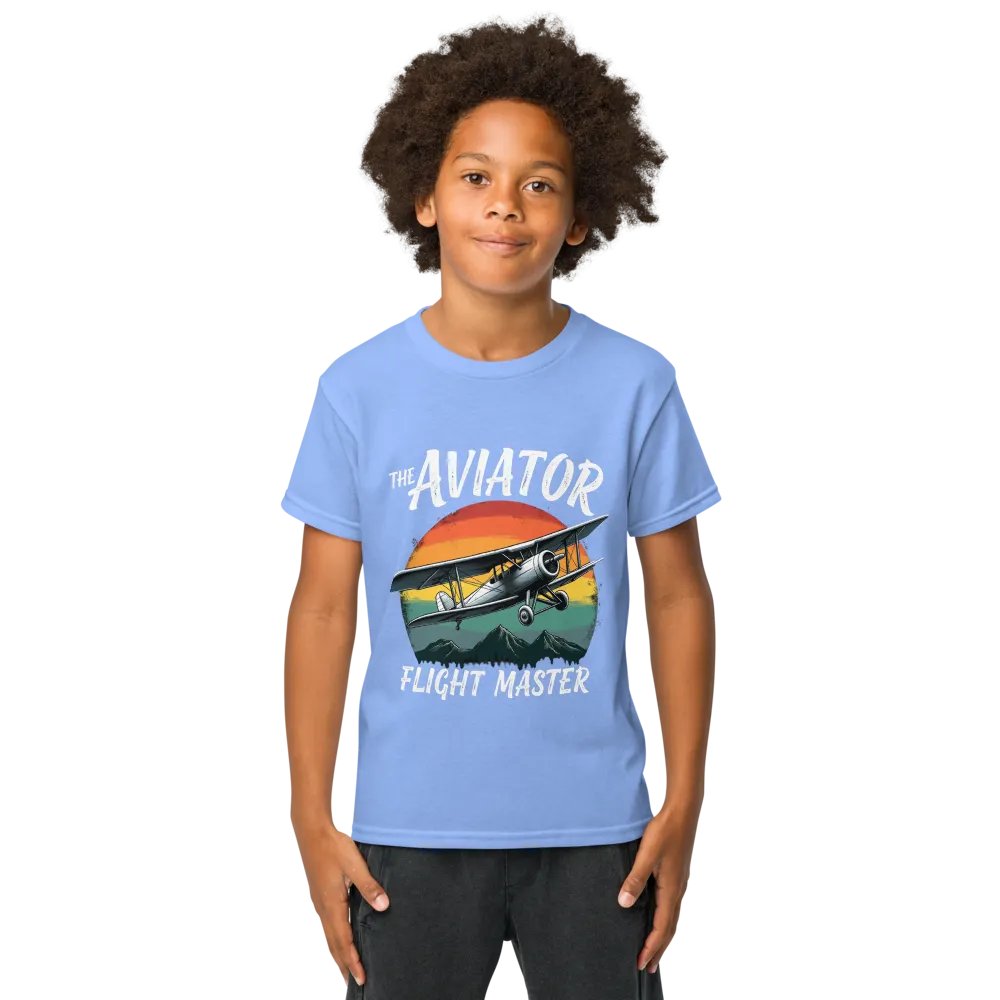 Sunset Aviator Youth Sports Tee product image (10)