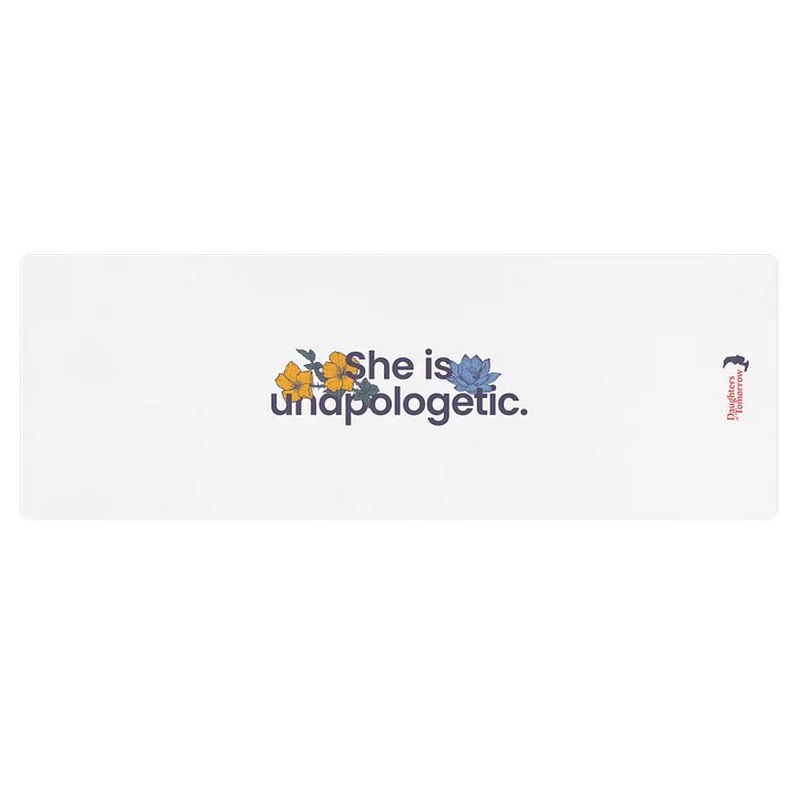 She Is Unapologetic Yoga Mat product image (1)