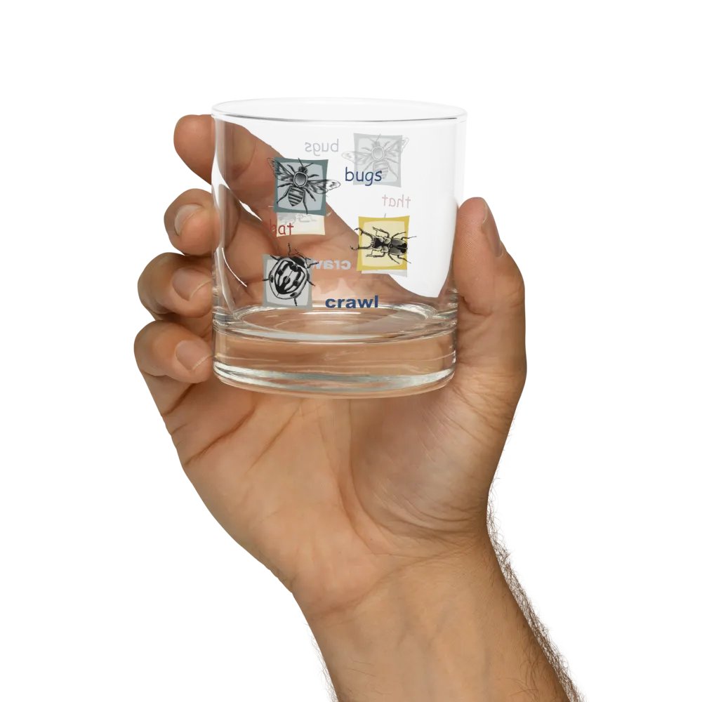 Bugs That Crawl rocks glass product image (9)