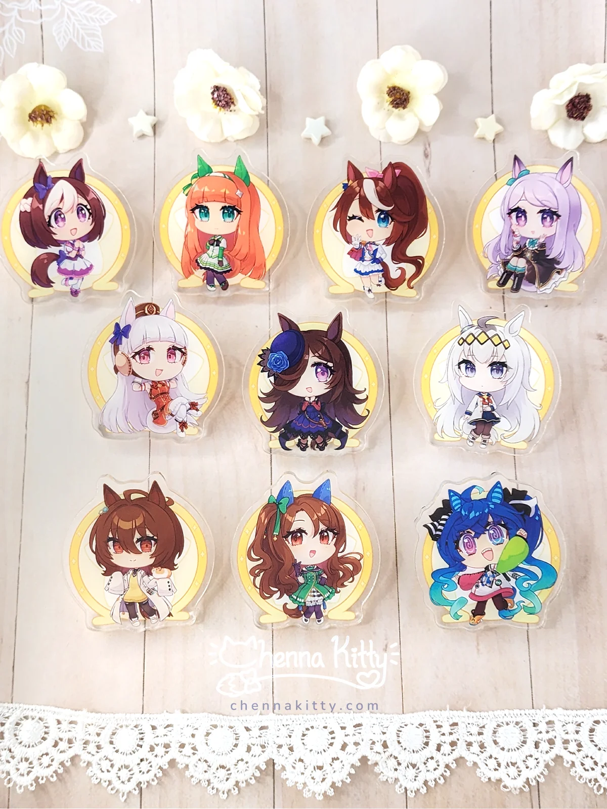 Umamusume Acrylic Pins product image (4)