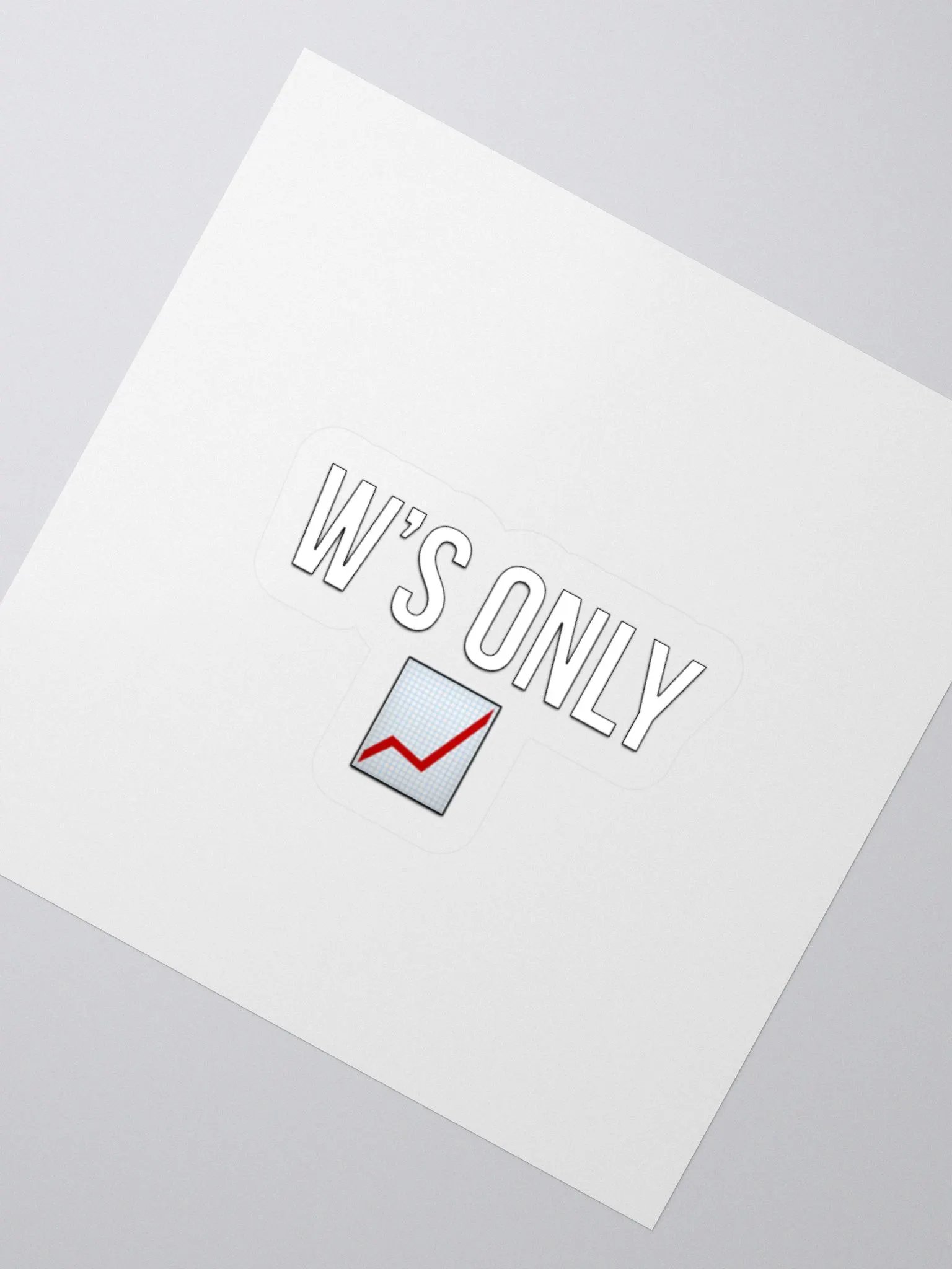 W's Only Stickers product image (2)