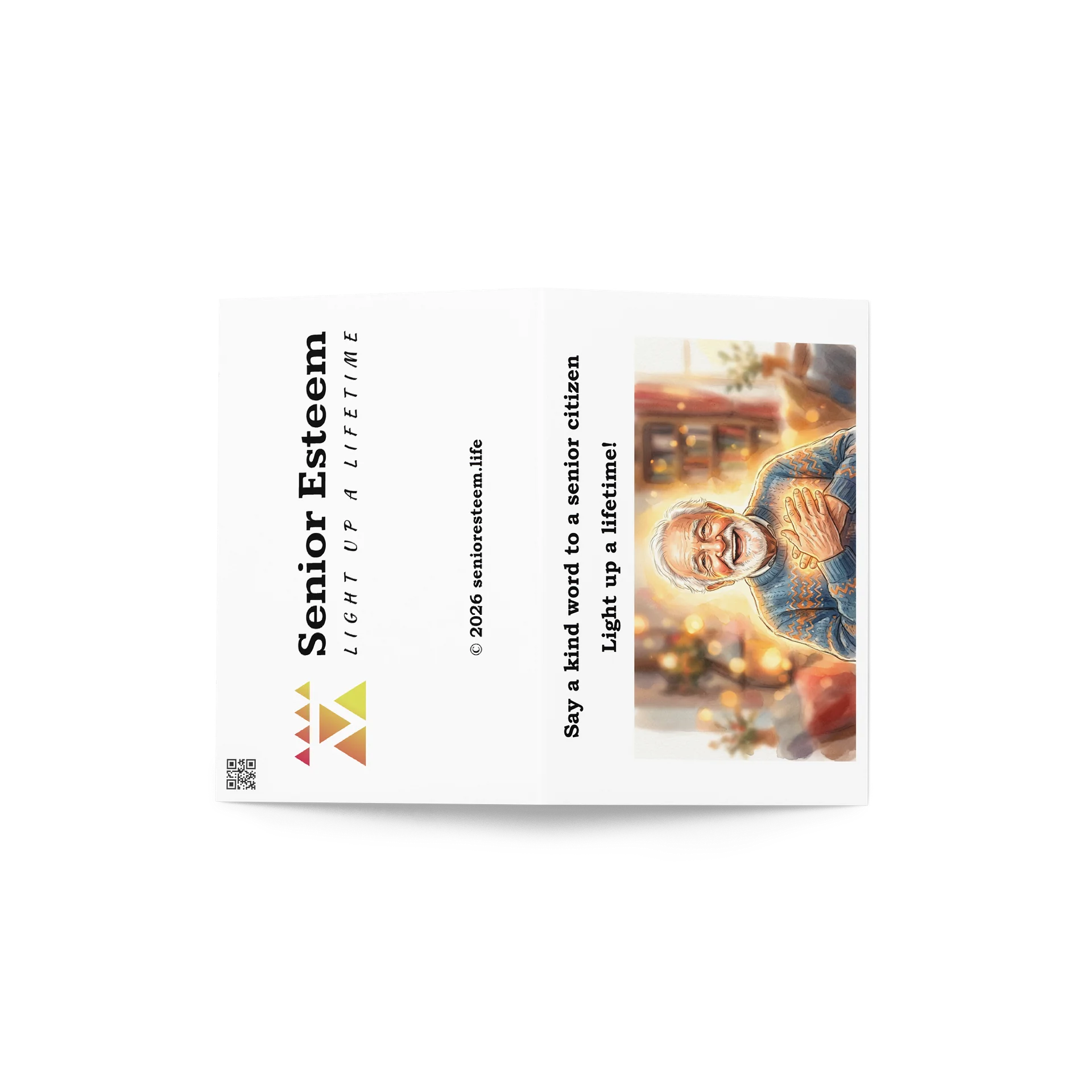 Say a Kind Word Greeting Card product image (2)