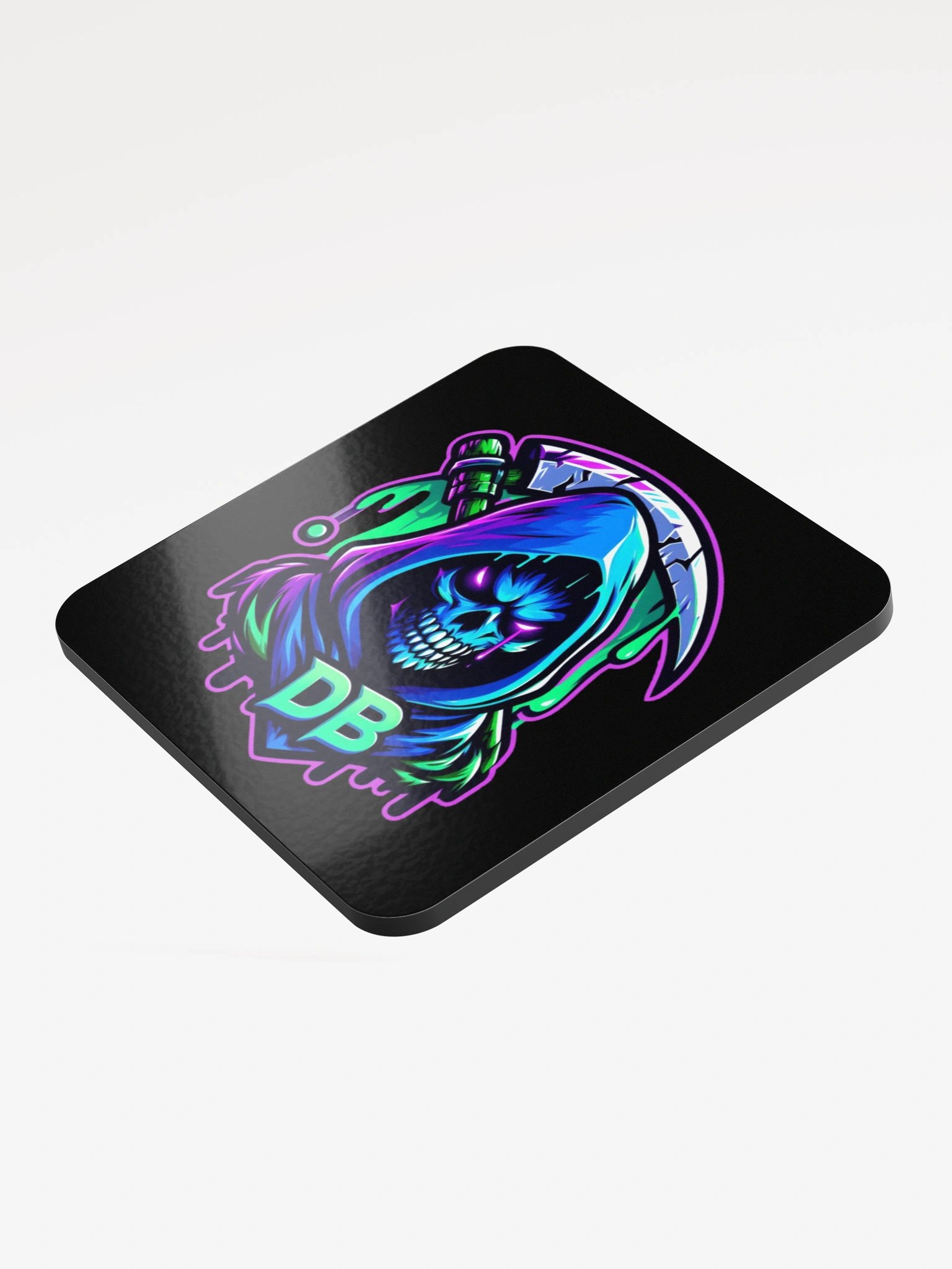 "Reaper" Premium Glossed Cork Coaster product image (2)