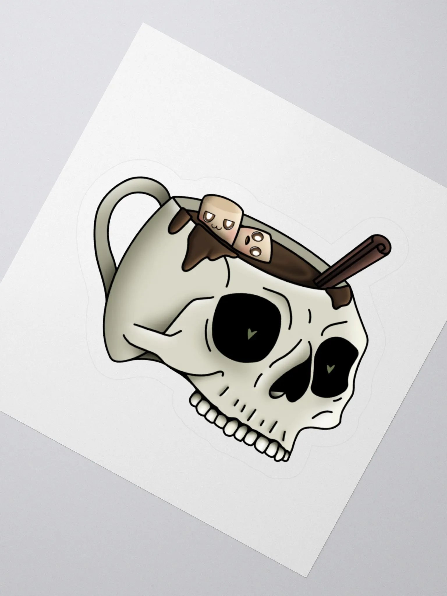 'instantcoco' Logo Sticker product image (2)