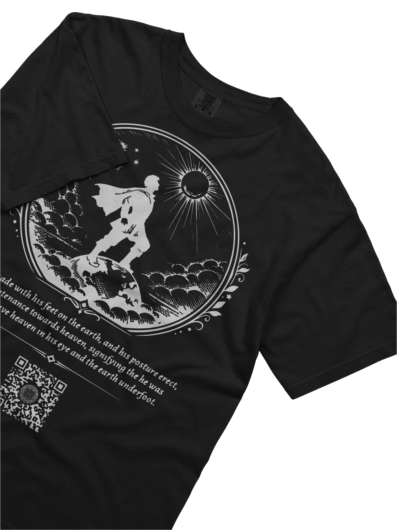 Eyes Heavenward (White on Black/Color) product image (5)