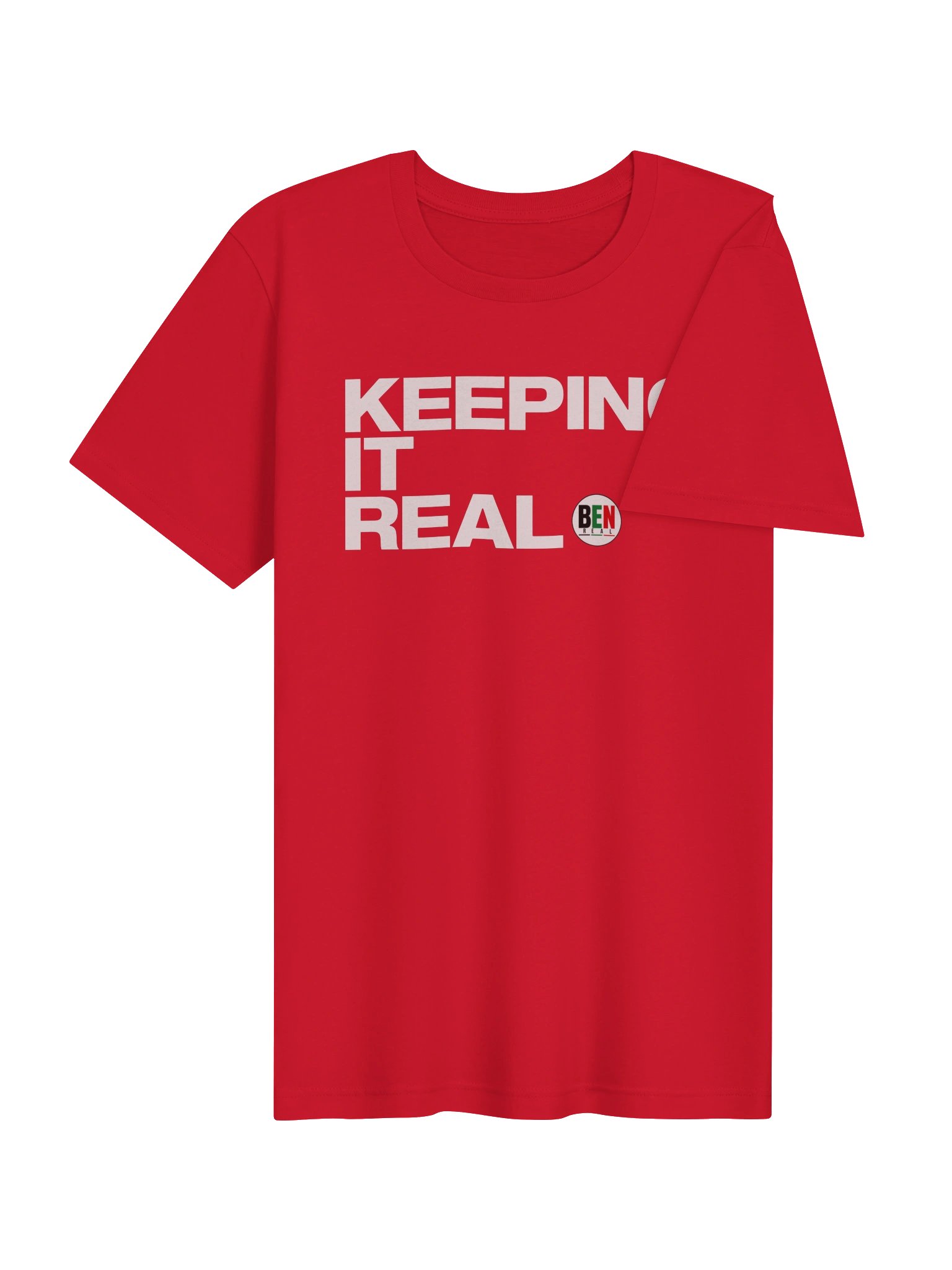 BEN “Keeping It Real” Red T-Shirt product image (4)