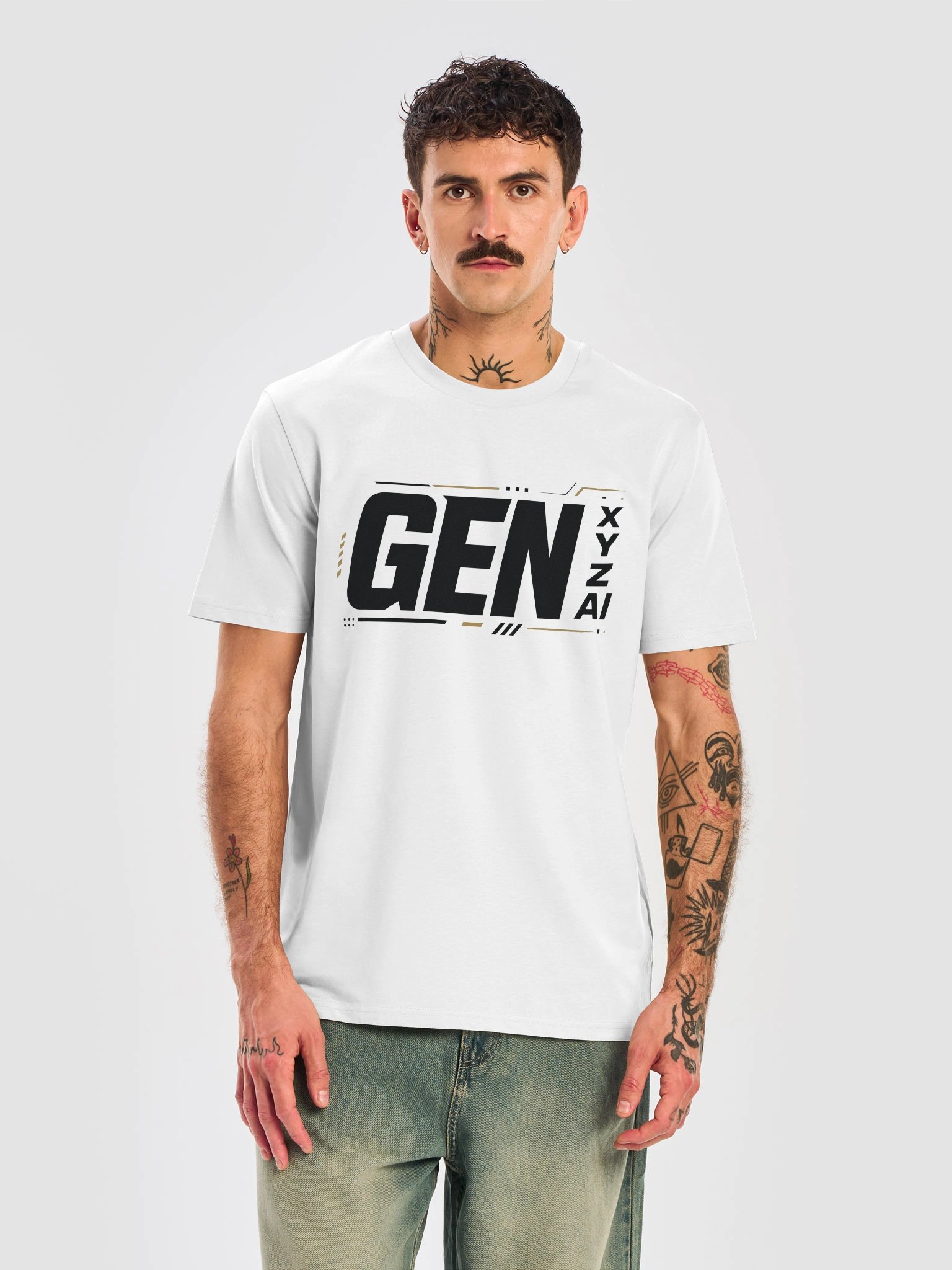 GEN X Y Z AI — The Last Generation Tee product image (10)