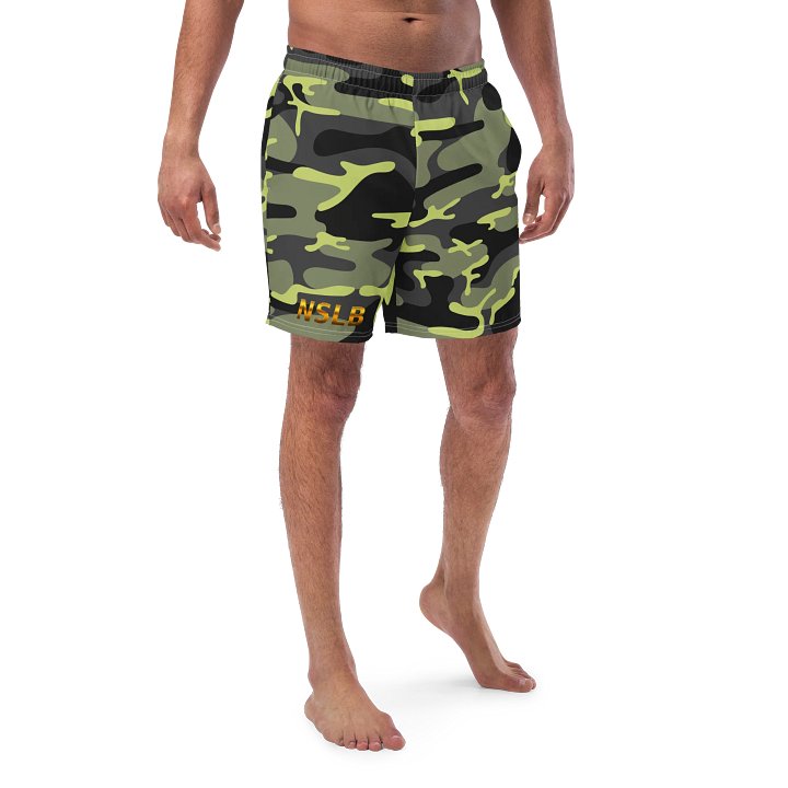 NSLB Camo All-Over Swim Trunks product image (1)