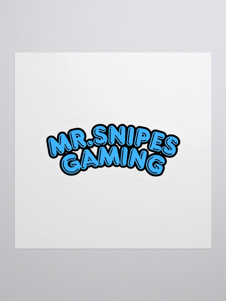 Kiss Cut Stickers - Mr.SnipesGaming product image (3)