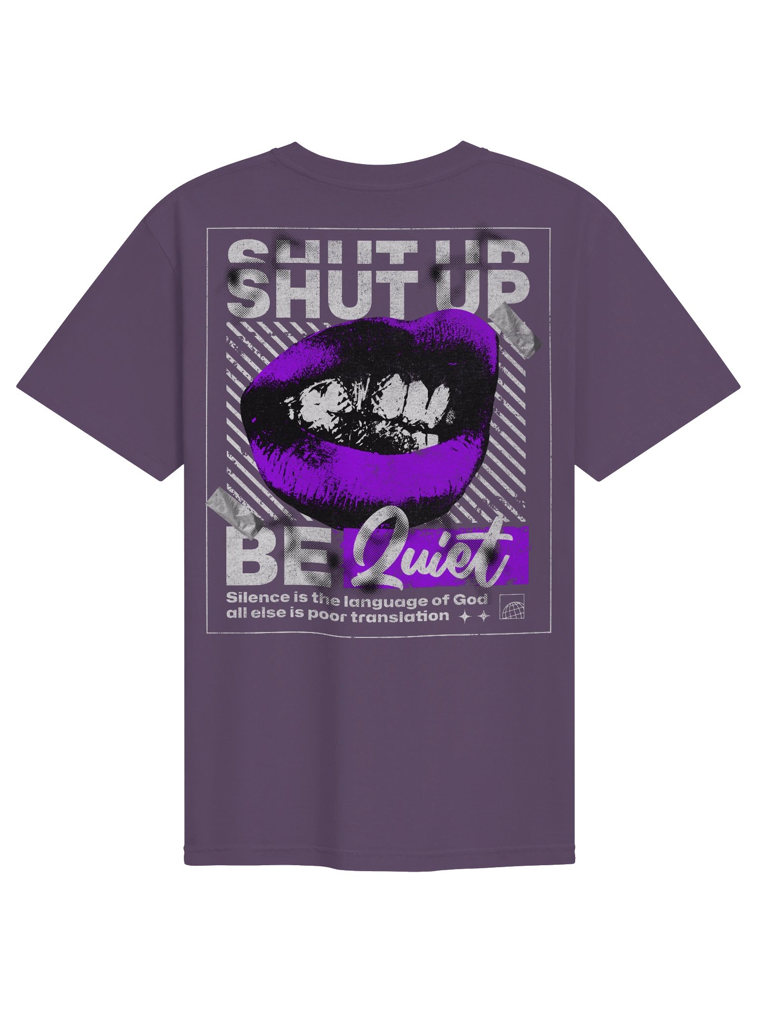 Shut Up T-Shirt | VOID Club x Comfort Colors Heavyweight Garment-Dyed Tee product image (1)