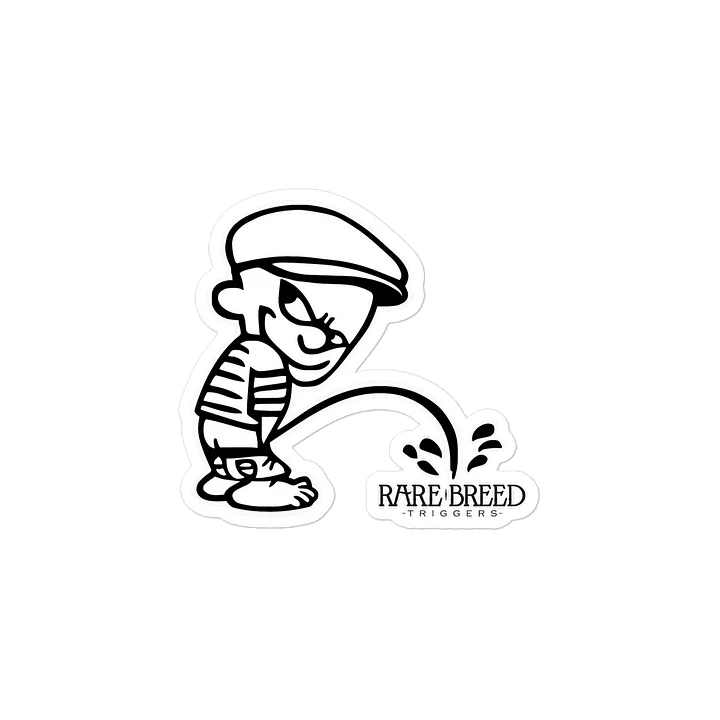 Piss on RareGreed 4'' DieCut Vinyl product image (1)