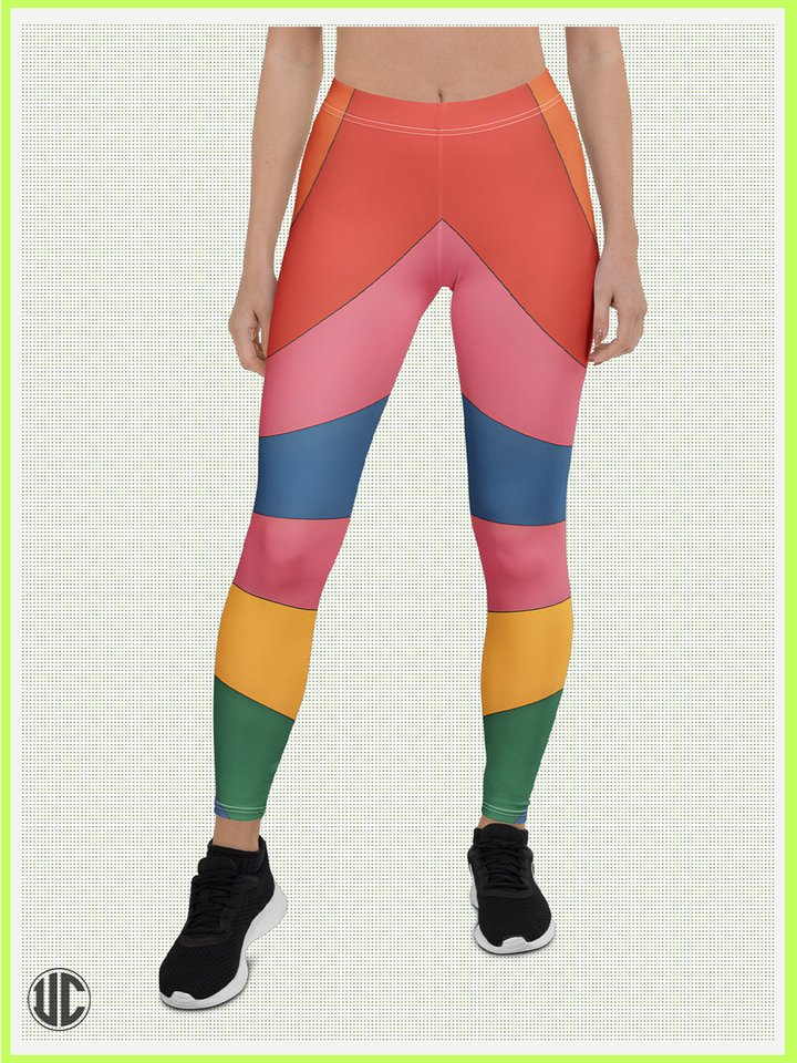 Retro Swirl – Women’s Leggings product image (1)