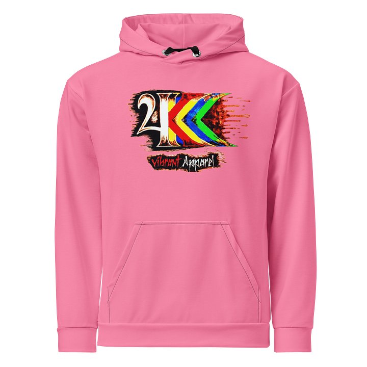 Da Culture 4K Vibrant Apparel Worldwide Hoodie product image (1)
