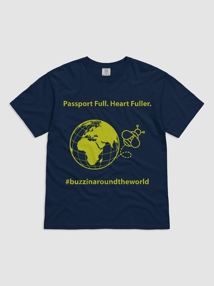 Passport Full. Heart Fuller. - T-Shirt - Classic Colors product image (5)