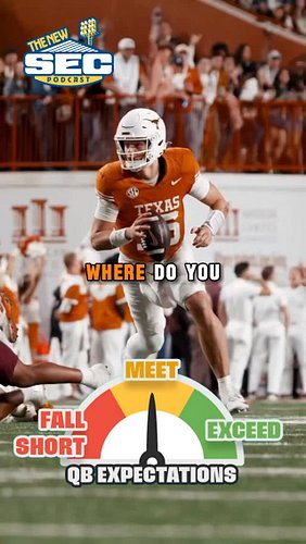 Where does Arch Manning land this season 🤘?

🟢 Exceed expectations

🟡 Meet expectations

🔴 Fall short

Full preview video in ...