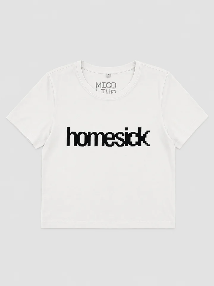 'homesick' crop top product image (1)