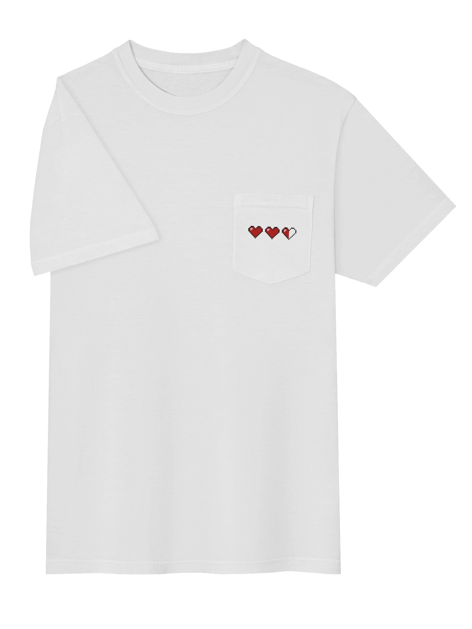 8-Bit Heart Ache Pocket Tee product image (5)