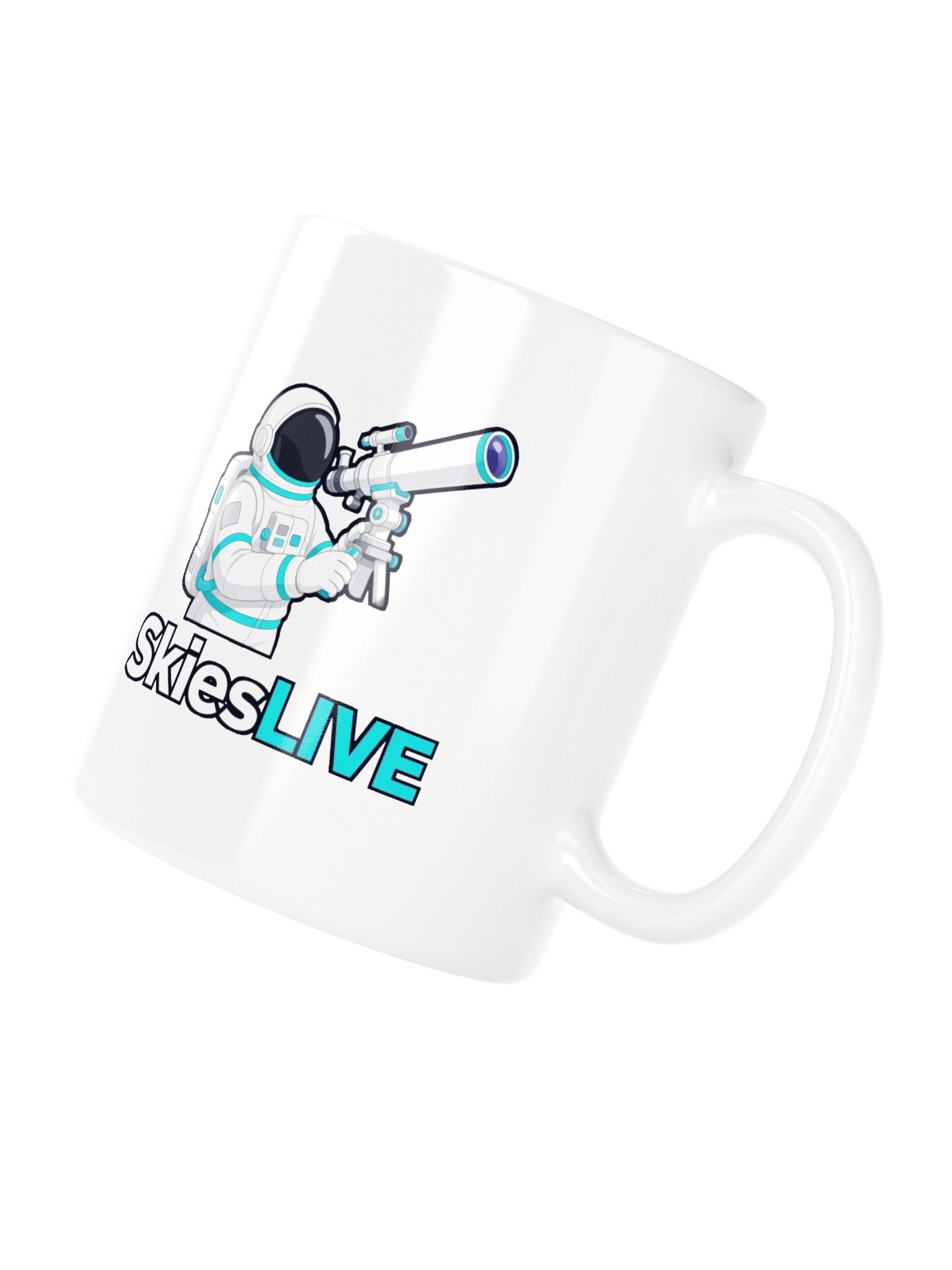 SkiesLIVE Astronaut Mug (White) product image (11)