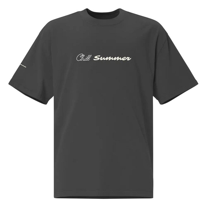 Swirl of Nostalgia Oversized Tee Chill Summer product image (2)