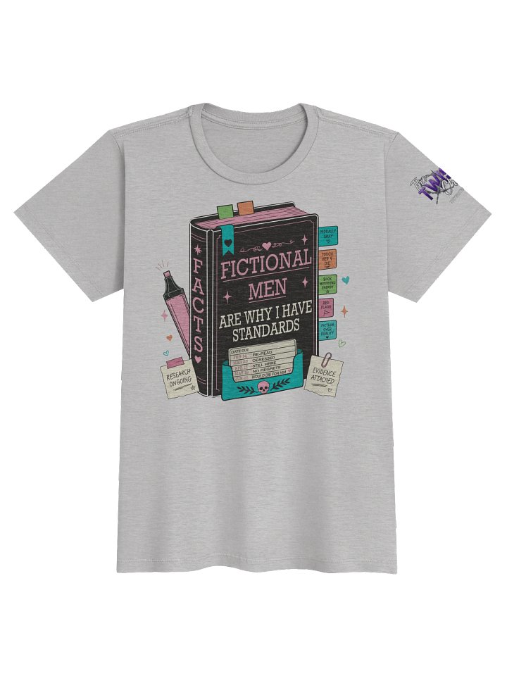 Fictional Men (Women's Soft Touch Tee) product image (5)