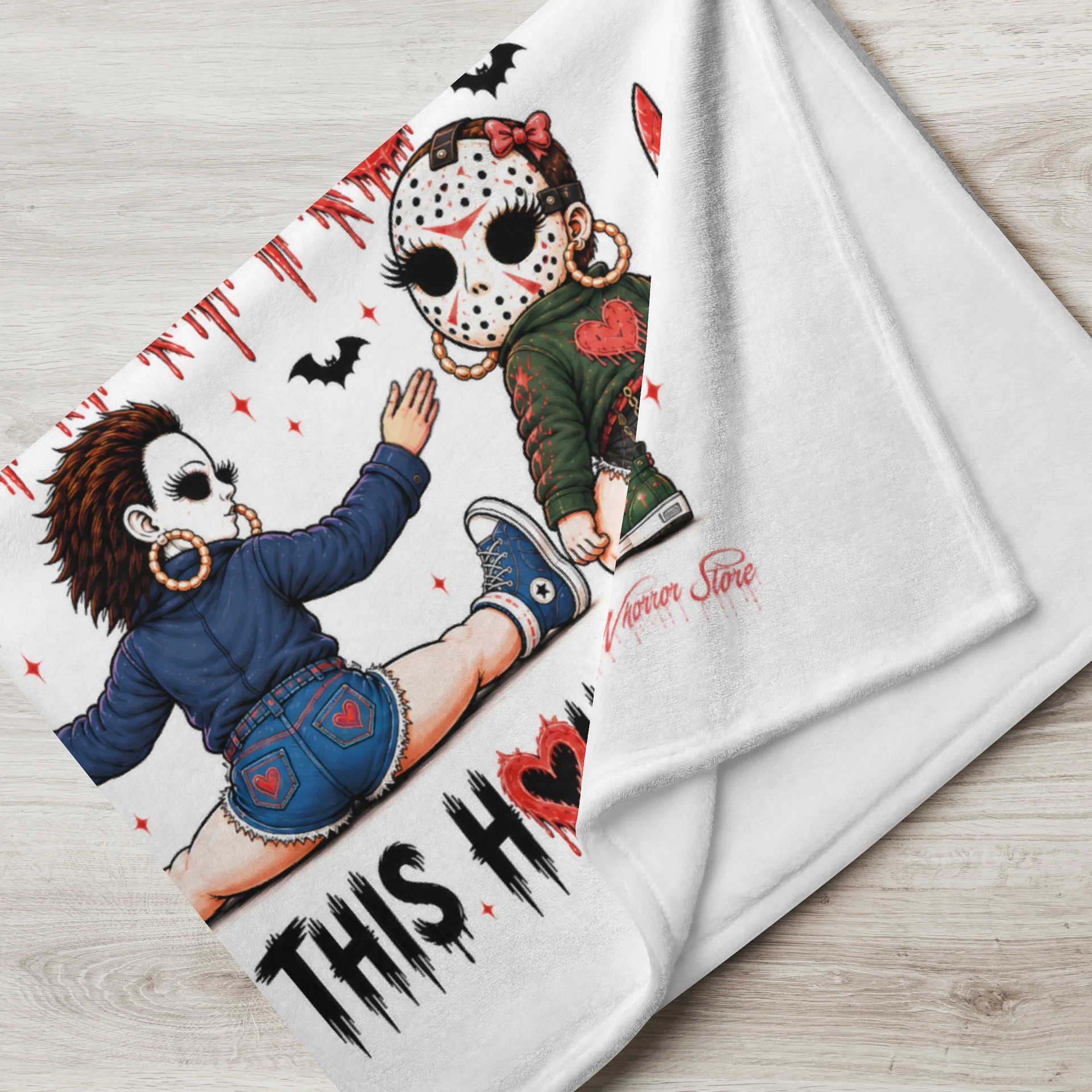 There's Some Whorrors Throw Blanket product image (2)