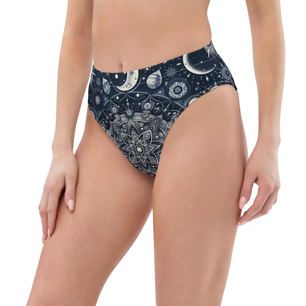 All-Over Print Recycled High Waisted Bikini Bottom product image (7)