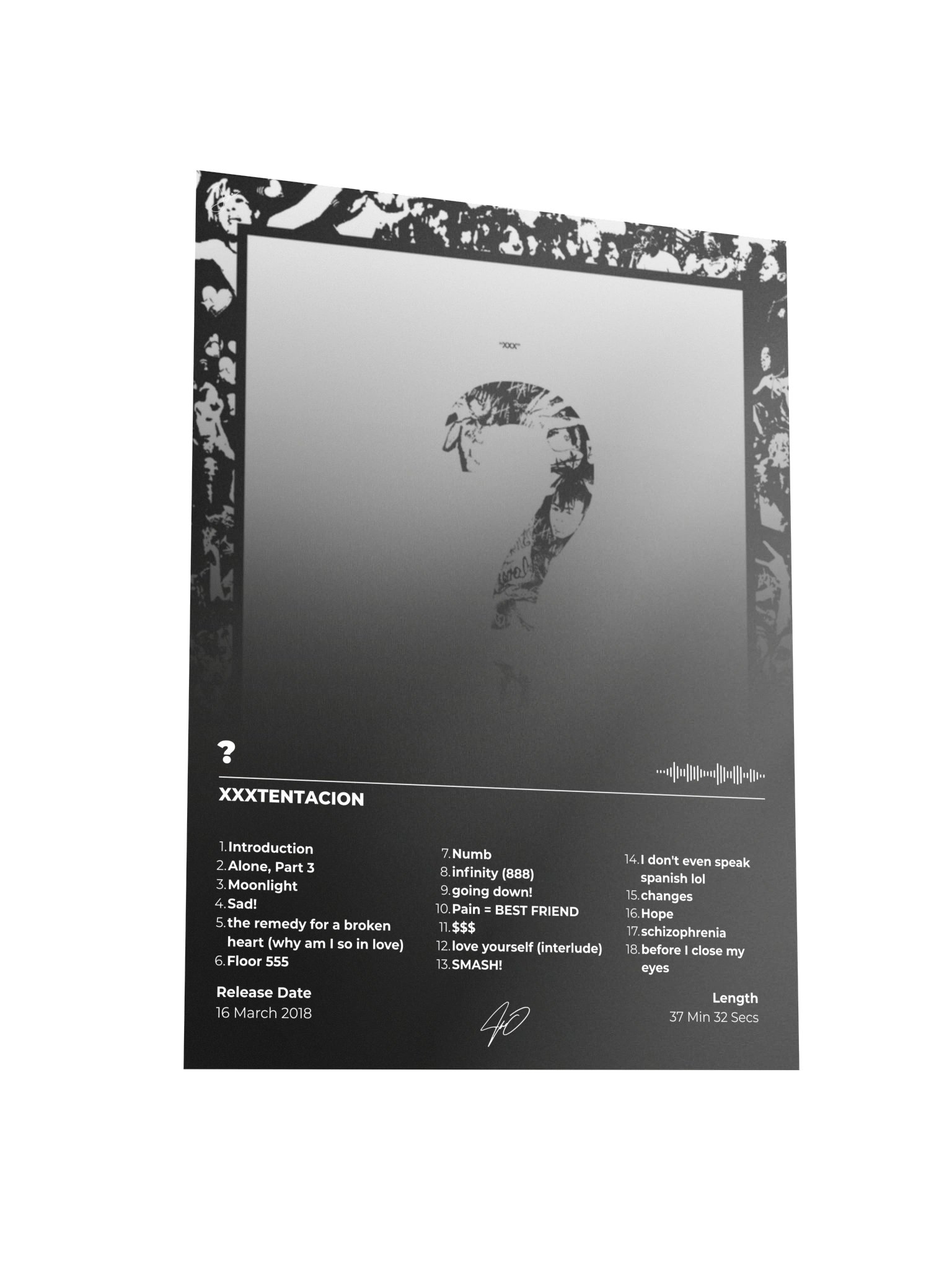 XXXTENTACION ? Poster product image (5)