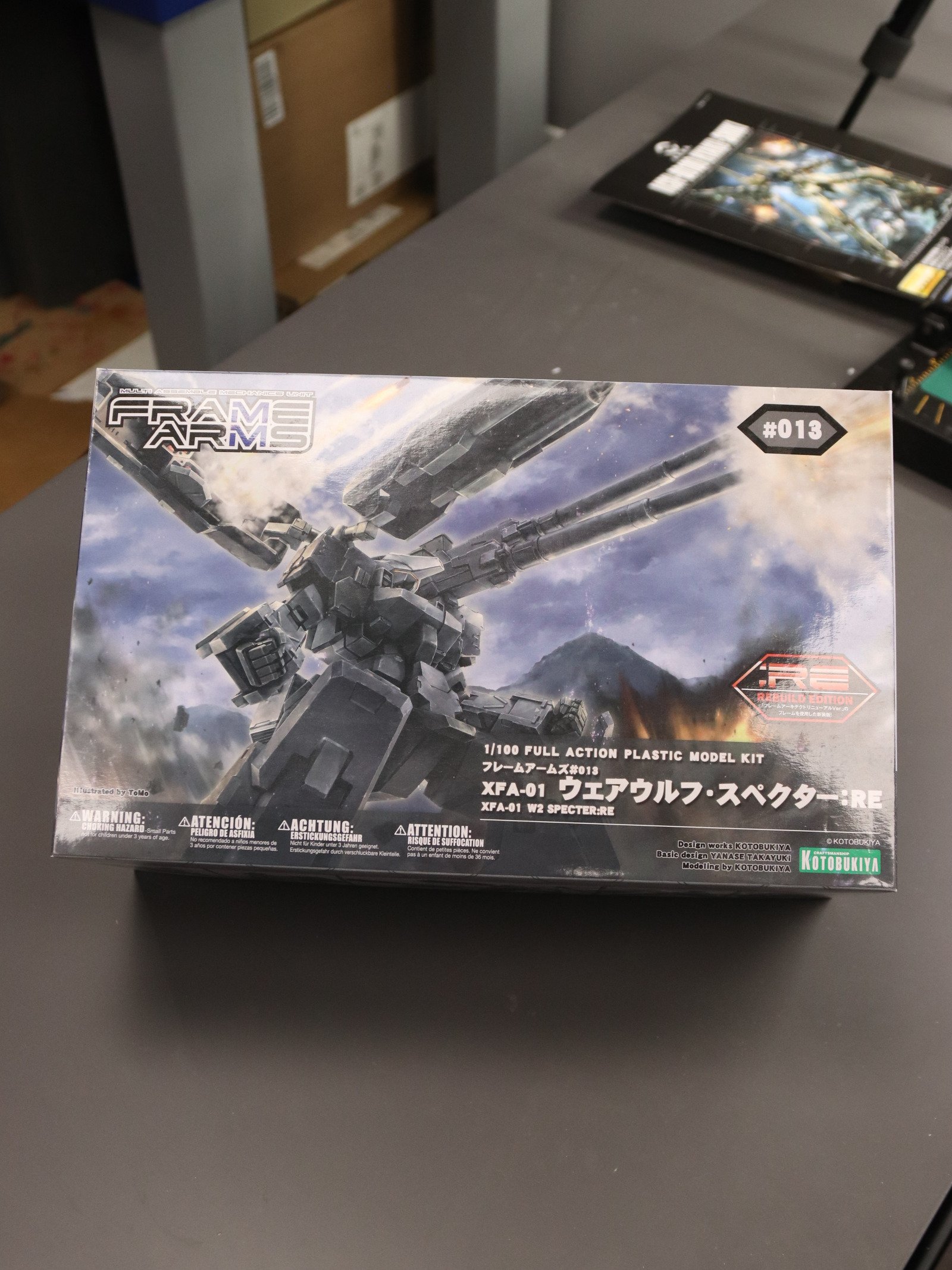 Kotobukiya Frame Arms XFA-01 Werewolf Specter product image (1)
