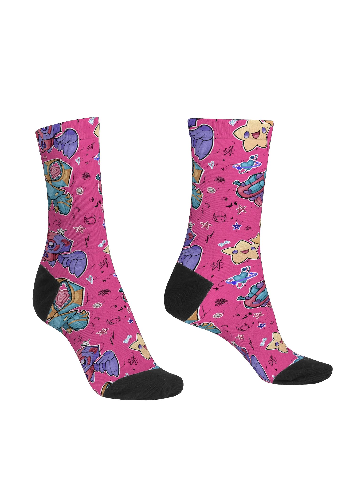 Galactic Dreams Crew Socks product image (3)