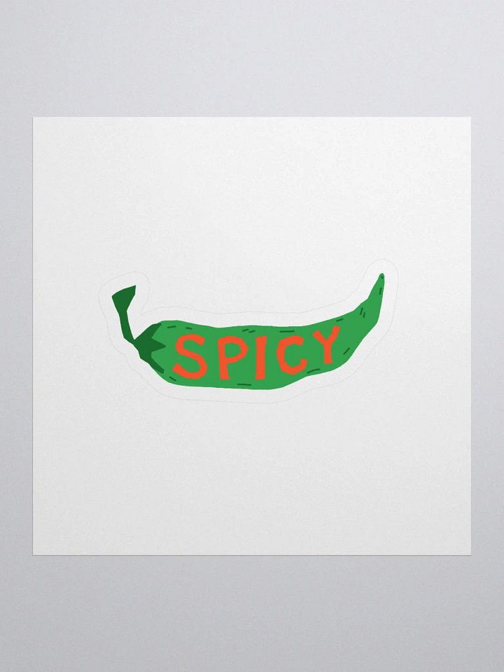 Spicy Chili Pepper Kiss Cut Stickers product image (1)