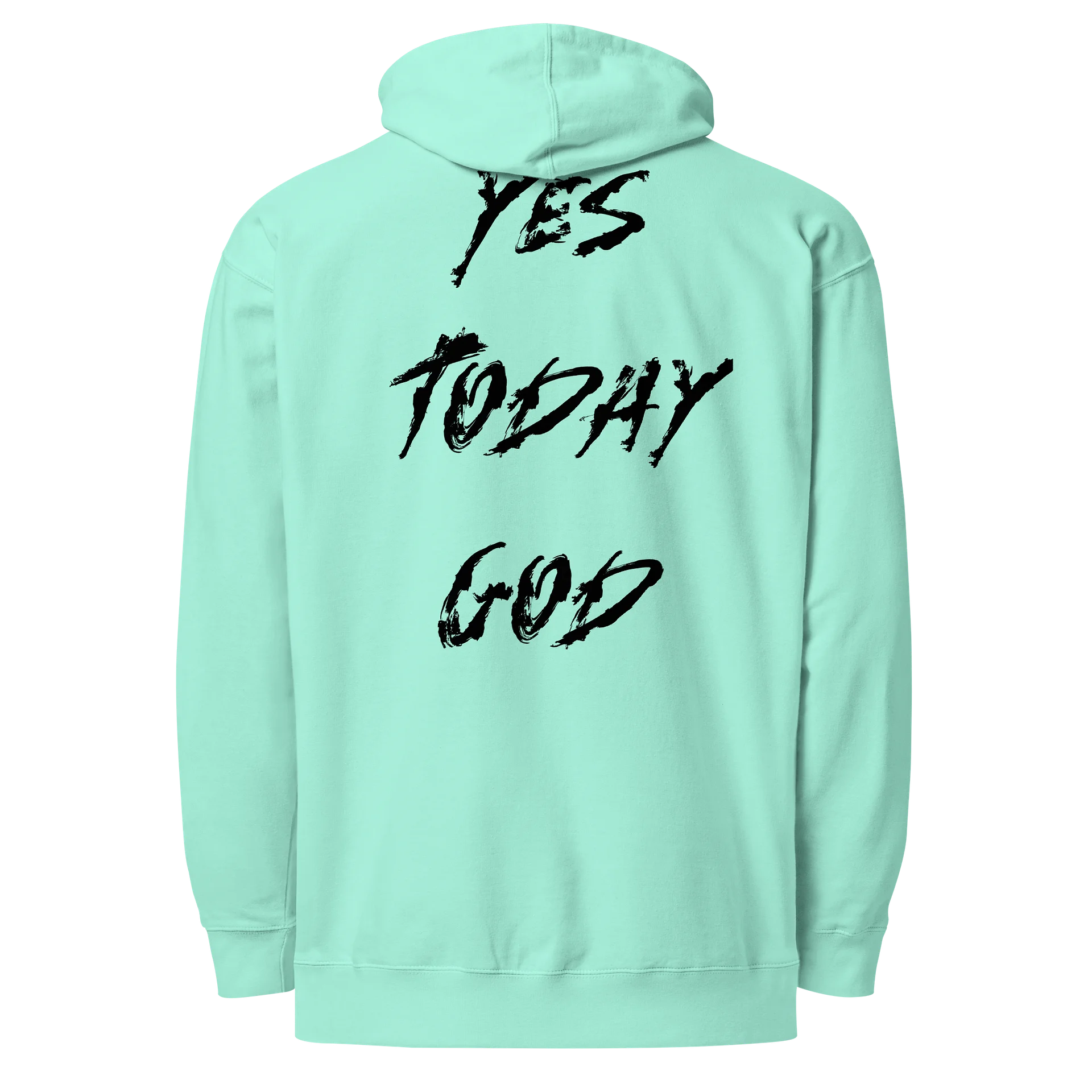 The Lives On HIGH | YTG STEALTH | UNISEX Hoodie | Mint green product image (5)