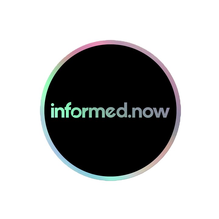 informed.now Black Sticker (Limited Edition) product image (2)