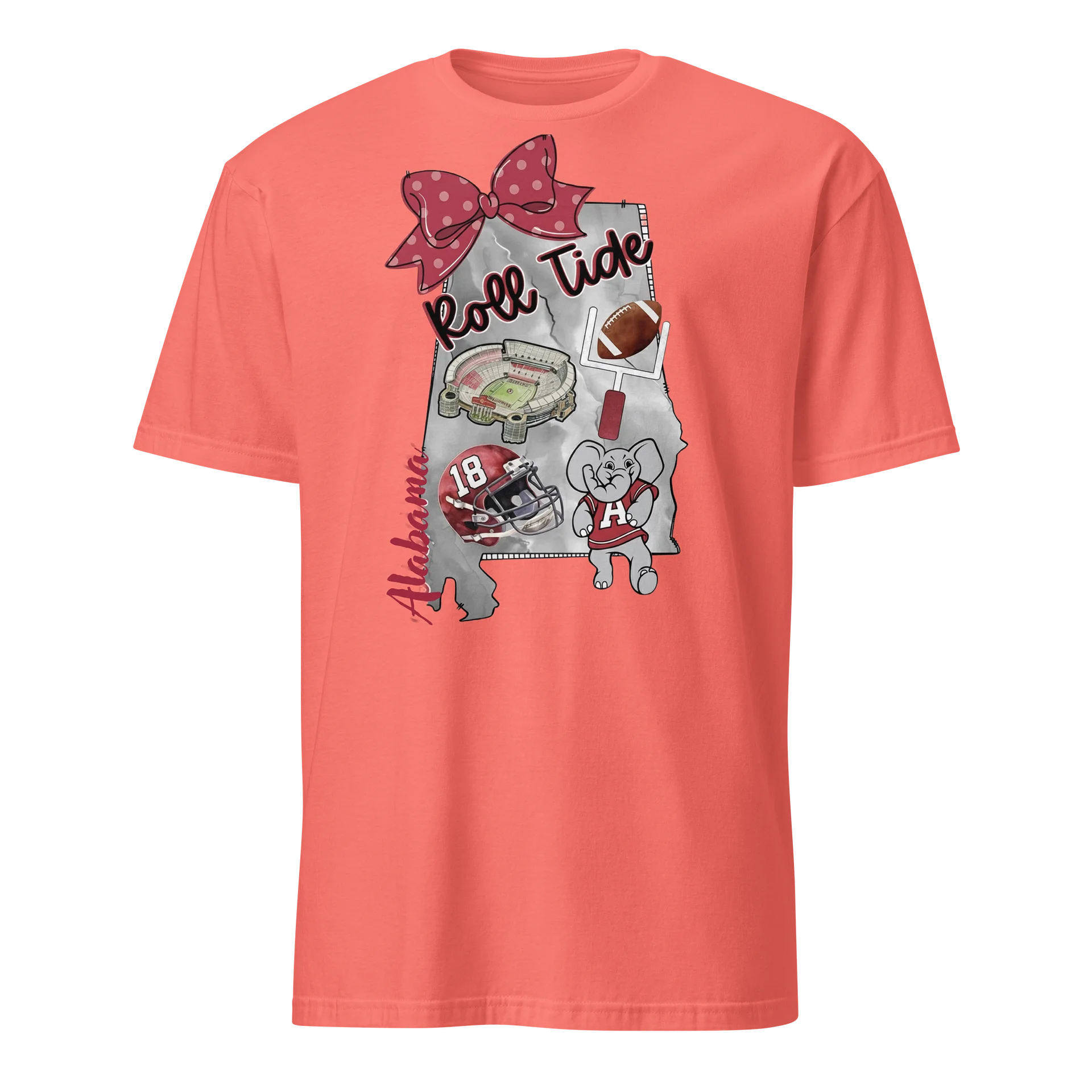 Roll Tide Football Elephant Tee product image (5)