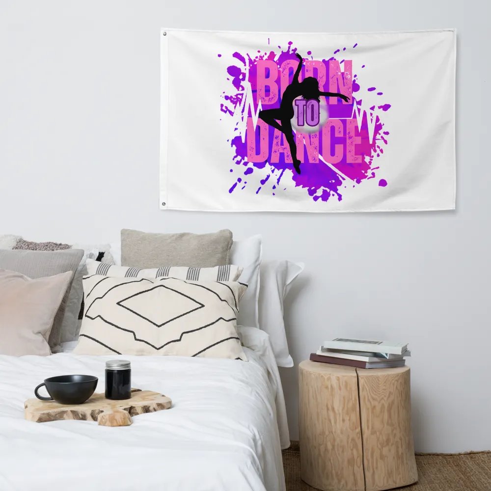 Born to Dance Her Silhouette Flag product image (4)