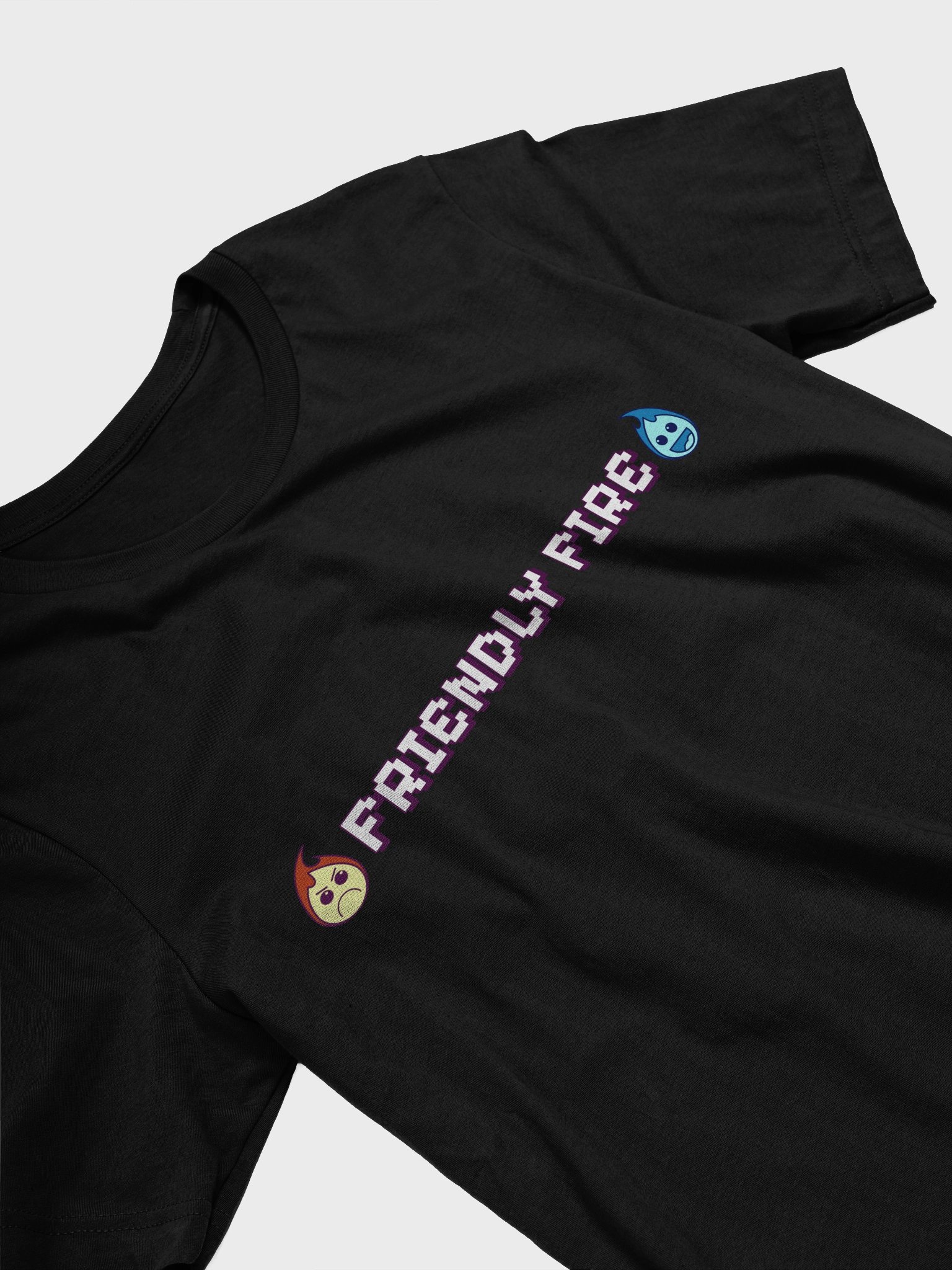 Friendly Fire - Super Soft Black Tee product image (3)