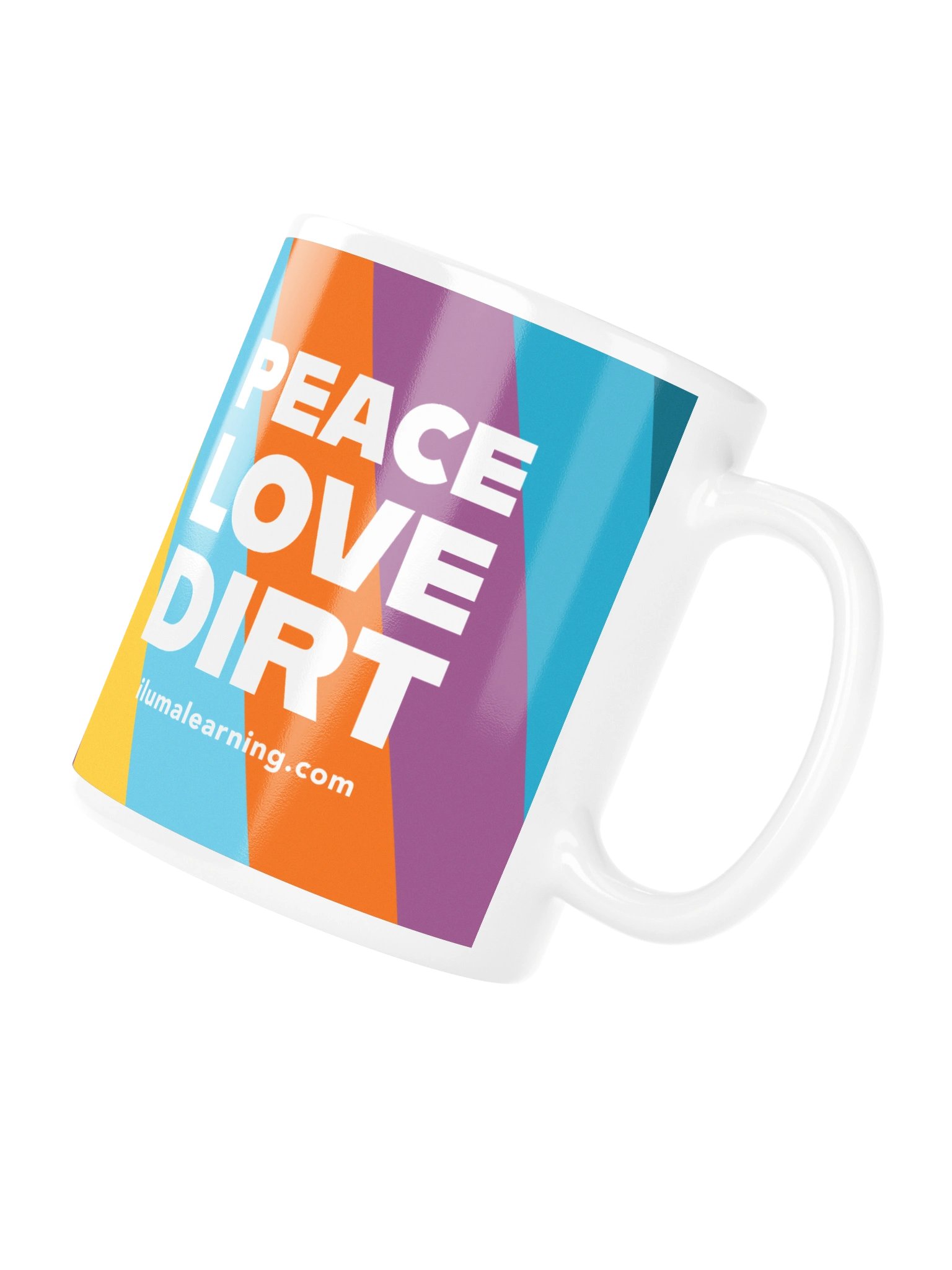 PEACE LOVE DIRT Mug product image (11)