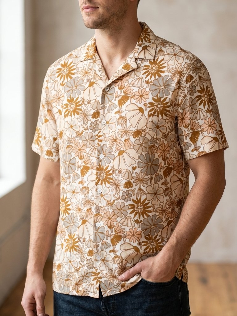 Retro Floral Hawaiian Shirt product image (11)