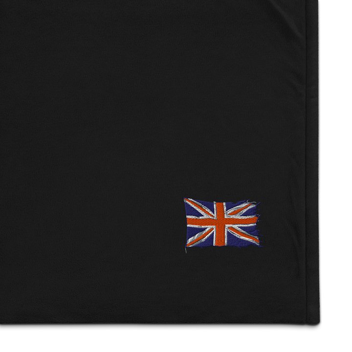Union Jack Inspired Premium Sherpa Blanket product image (1)