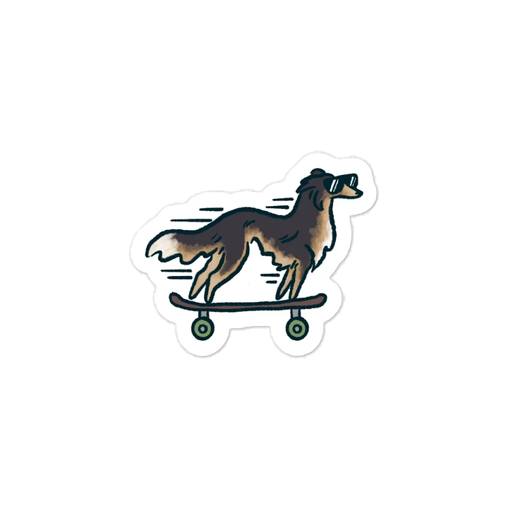Fast Dog Sticker - Grizzle product image (1)